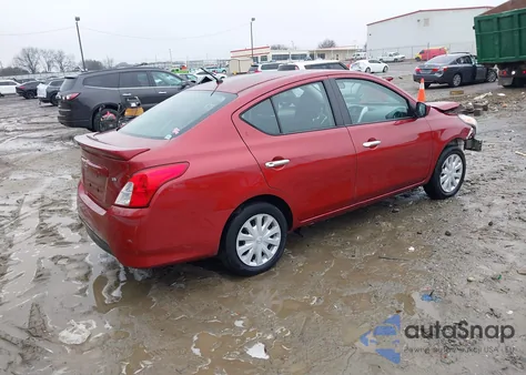 2018 Nissan Versa 1.6 Sv z USA, uszkodzony, nr VIN 3N1CN7AP0JL846378